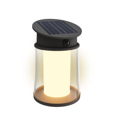 Philips - LED-Solarwandleuchte mit Sensor JUDA LED/3,2W/3,7V 2600 mAh 2700K IP44