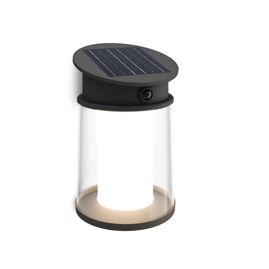 Philips - LED-Solarwandleuchte mit Sensor JUDA LED/3,2W/3,7V 2600 mAh 4000K IP44