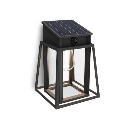 Philips - LED-Solarwandleuchte mit Sensor LYSIN LED/3,2W/3,7V 2600 mAh 4000K IP44