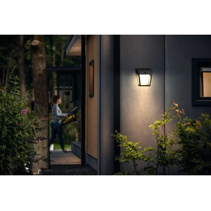 Philips - LED-Solarwandleuchte mit Sensor NISSA LED/1,8W/3,7V 2600 mAh 3000K IP44