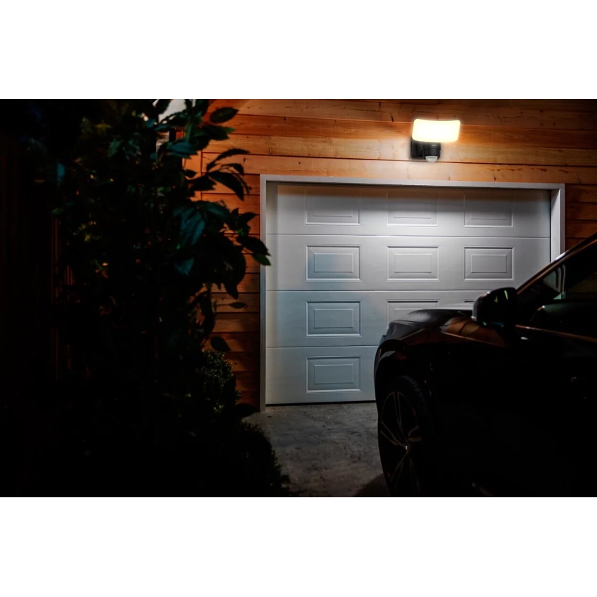Philips - LED-Solarwandleuchte mit Sensor TYLUS LED/6W/3,7V 2600 mAh 3000K IP44