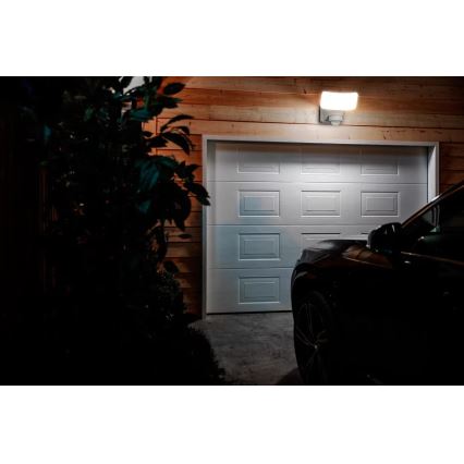 Philips - LED-Solarwandleuchte mit Sensor TYLUS LED/6W/3,7V 2600 mAh 5000K IP44