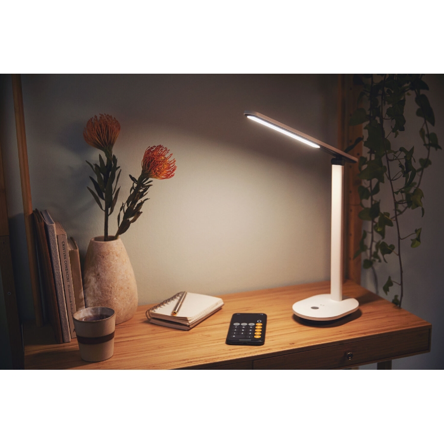 Philips - Dimmbare LED-Tischleuchte mit Touch-Funktion IVORY LED/5W/5V 3000 mAh 2700/3600/5000K CRI 90