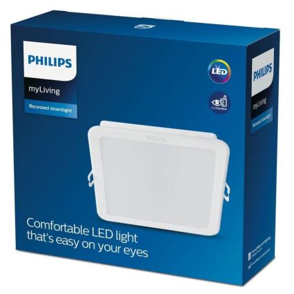 Philips - LED Einbauleuchte MESON LED/12,5W/230V 3000K