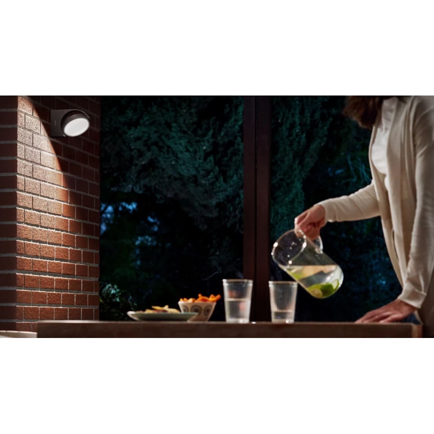 Philips - LED Außenwandleuchte LED/7W/230V 4000K IP44