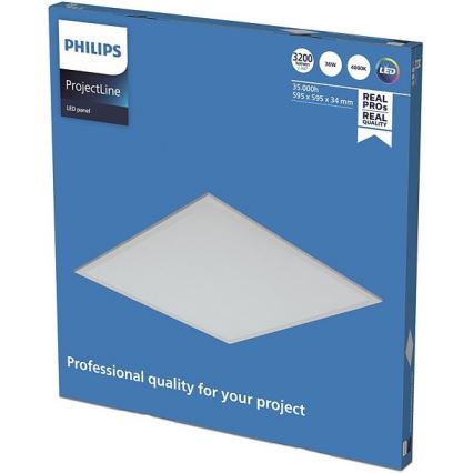 Philips - LED-Deckenpanel PROJECTLINE LED/36W/230V 59,5x59,5 cm