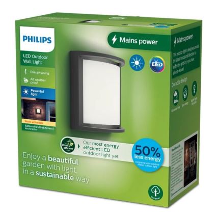 Philips - LED Außenwandleuchte SAMONDRA LED/3,8W/230V IP44