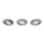 Philips - SET 3x dimmbare LED-Einbauleuchte LED/4,5W/230V