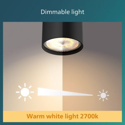 Philips - LED dimmbare Einbauleuchte 2xLED/4,5W/230V