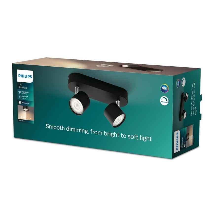 Philips - LED dimmbare Einbauleuchte 2xLED/4,5W/230V
