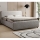 Polsterbett LAJLA 180x200 cm ohne Matratze, beige
