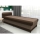 Polsterbett mit Stauraum TALI 80x202 Braun/Beige