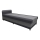 Polsterbett mit Stauraum TALI 80x202 Grau/Anthrazit