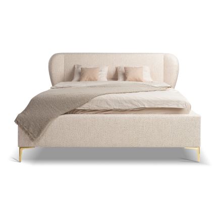 Polsterbett ohne Matratze DALIA 160x200 cm beige