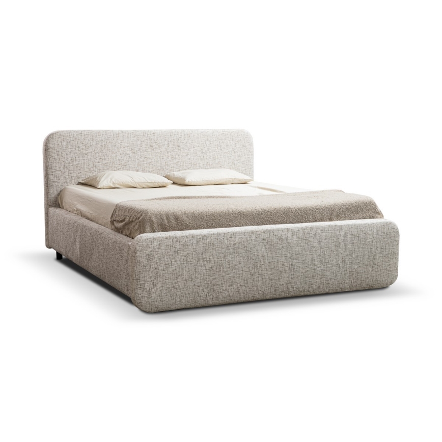 Polsterbett ohne Matratze LAJLA 160x200 cm beige
