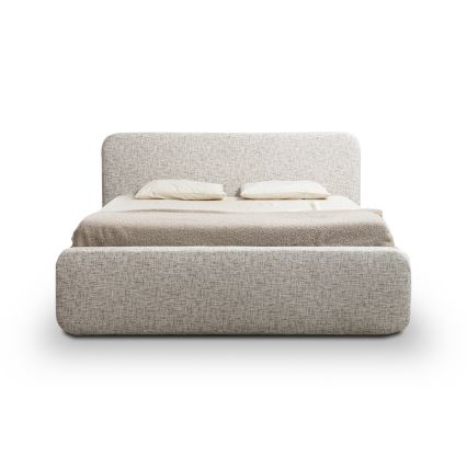Polsterbett ohne Matratze LAJLA 160x200 cm beige