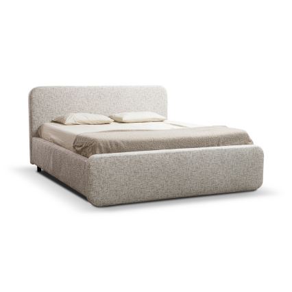 Polsterbett ohne Matratze LAJLA 180x200 cm beige