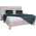 Polsterbett VIOLET 180x200 cm mit Bettkasten, ohne Matratze, beige