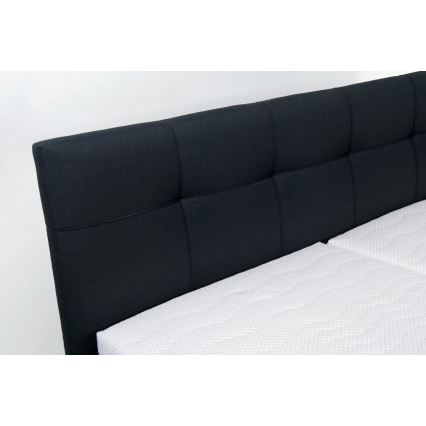 Polstergestell mit Stauraum ohne Matratze MARIA 180x200 cm anthrazit