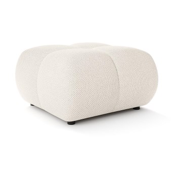 Polsterhocker ALMADA 72x72 cm Beige