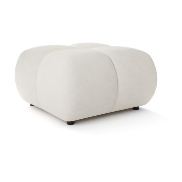 Polsterhocker ALMADA 72x72 cm Beige