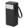 Powerbank 40000 mAh 65W Power Delivery 2xUSB-A + 2xUSB-C mit LED-Taschenlampe und USB-C Kabel 1m schwarz
