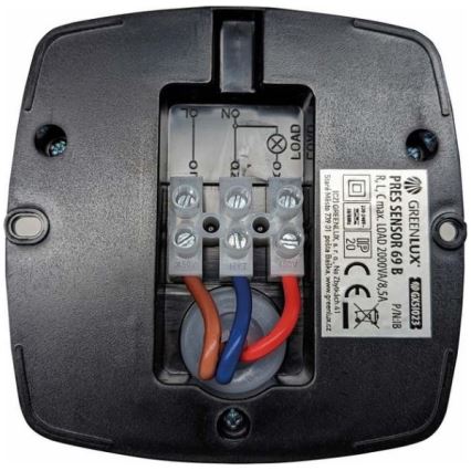 Präsenzmelder PRES SENSOR 2000W schwarz