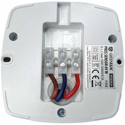 Präsenzmelder PRES SENSOR 2000W, weiß