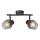 Prezent 14101 - Strahler OASIS 2xE27/60W/230V schwarz/rauchig