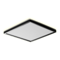Prezent 27315 - LED-Deckenleuchte für Badezimmer CORDIA SQ LED/24W/230V 3000/6000K IP54 schwarz