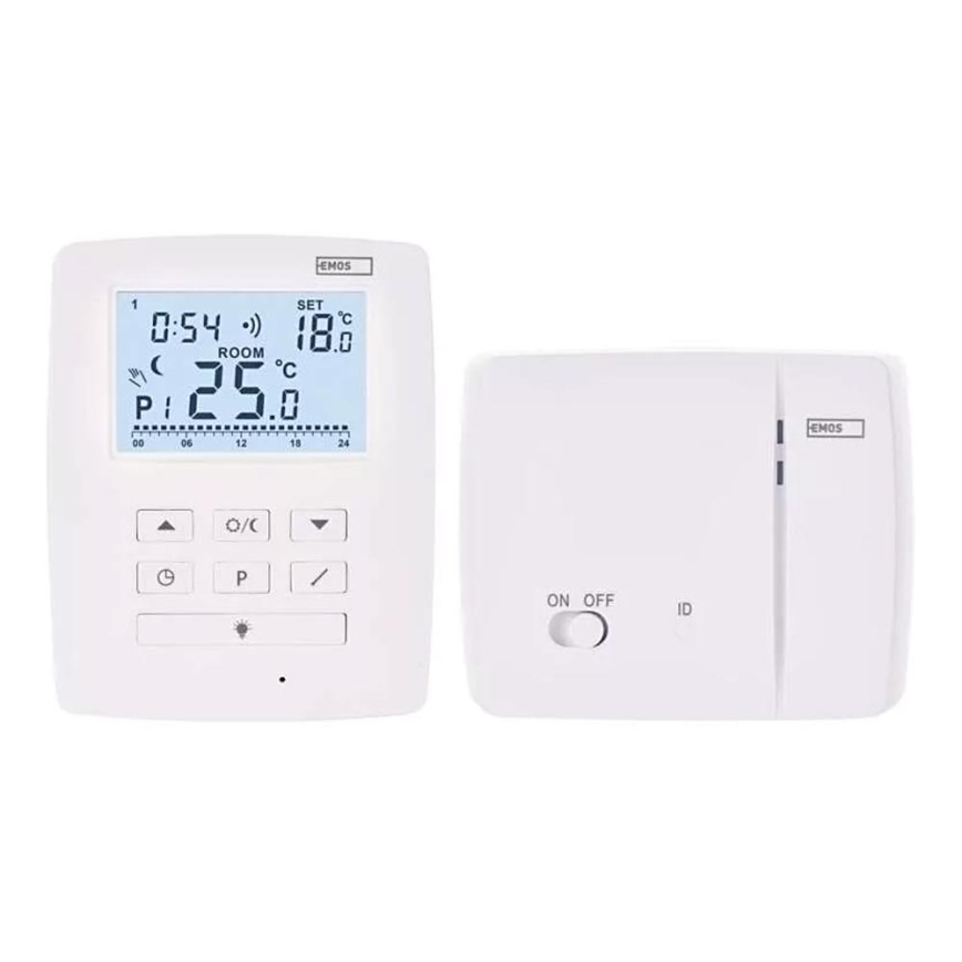 Programmierbares Thermostat 230V+2xAA