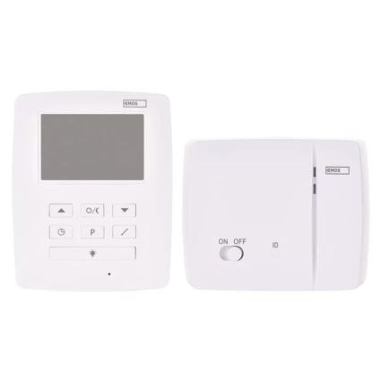Programmierbares Thermostat 230V+2xAA