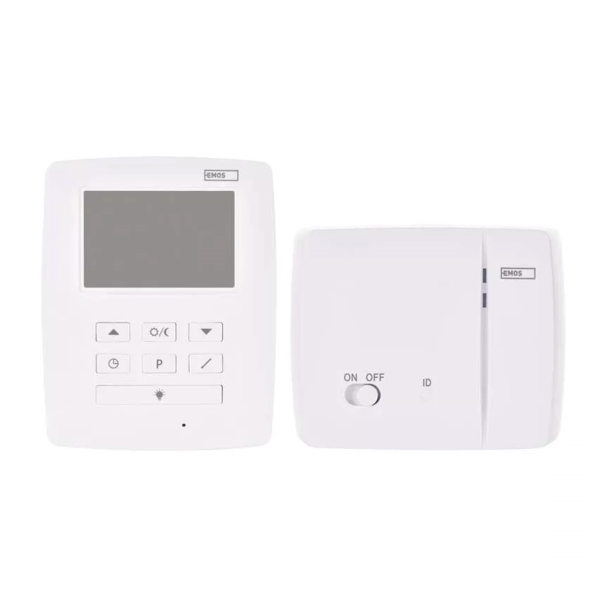Programmierbares Thermostat 230V+2xAA