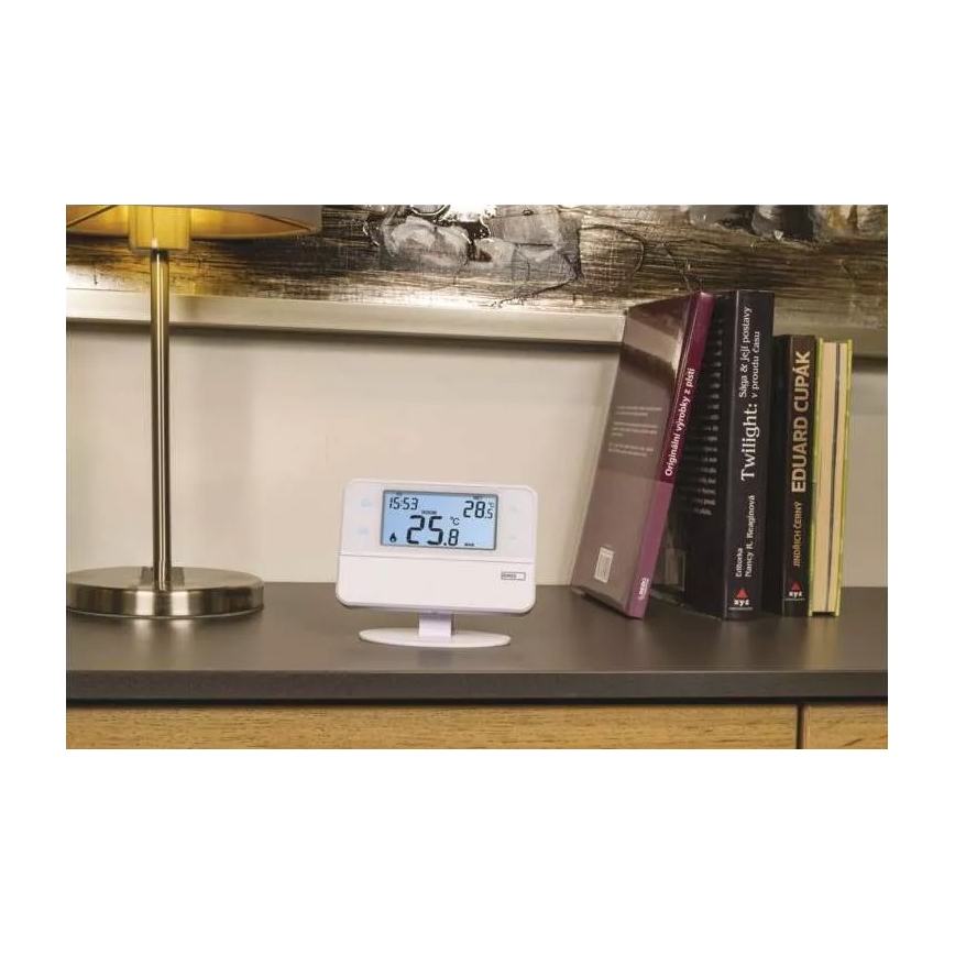 Programmierbares Thermostat 230V + 2xAA