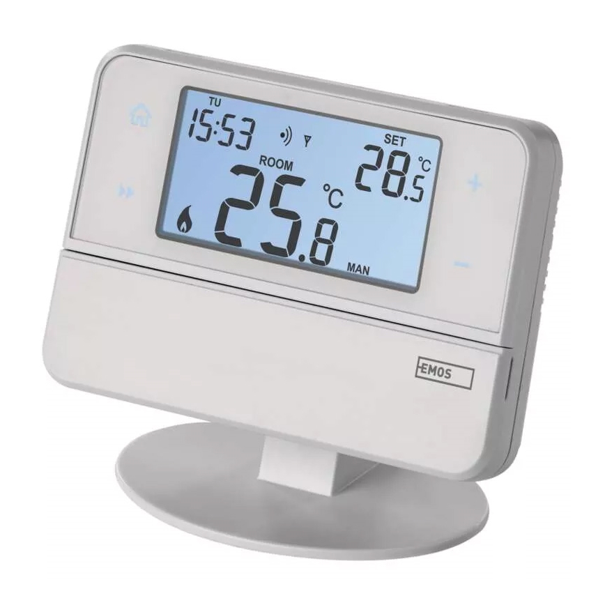Programmierbares Thermostat 230V + 2xAA