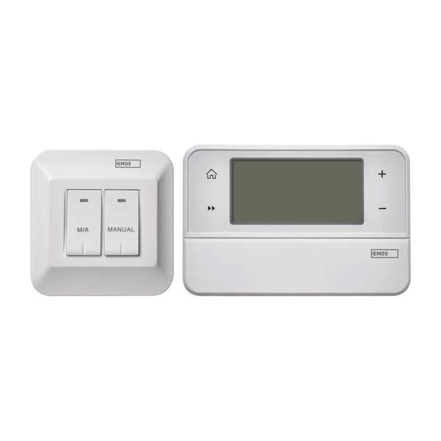 Programmierbares Thermostat 230V + 2xAA