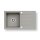 Pyramis 70053701 - Küchenspüle NEXT 76x44 cm Granit/grau
