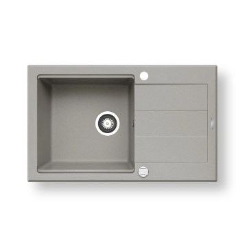 Pyramis 70083801 - Küchenspüle SPARTA PLUS LUX 78x48 cm Granit/grau