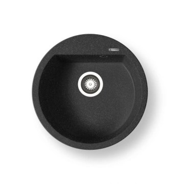 Pyramis 70106911 - Küchenspüle ALAZIA d 51 cm Granit/schwarz