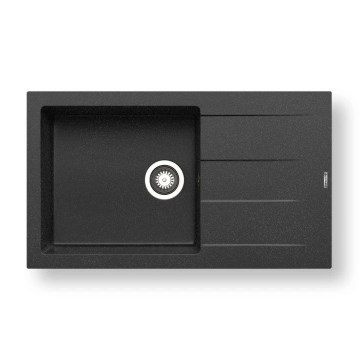 Pyramis 70107111 - Küchenspüle ATHLOS 86x50 cm Granit/schwarz