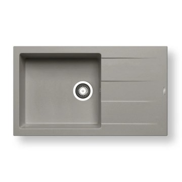 Pyramis 70107211 - Küchenspüle ATHLOS 86x50 cm Granit/grau