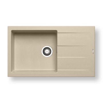 Pyramis 70107311 - Küchenspüle ATHLOS 86x50 cm Granit/beige