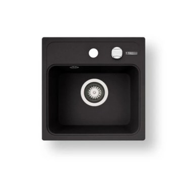 Pyramis 70168201 - Küchenspüle CAMEA MINI 40x40 cm Granit/schwarz