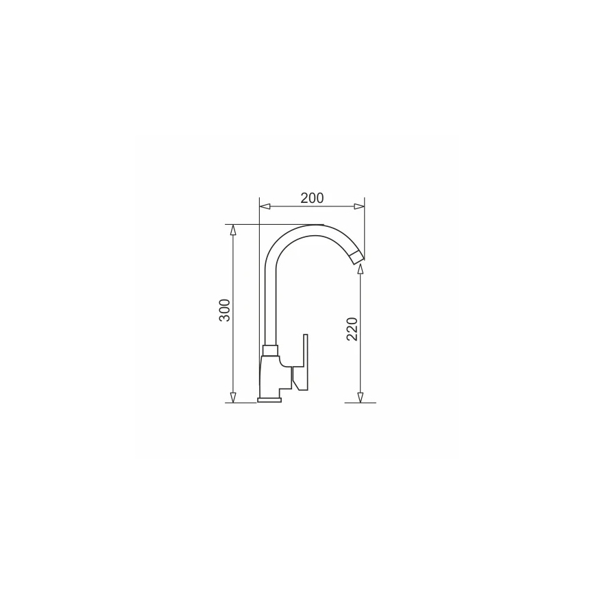 Pyramis 90918601 - Spültischarmatur BELLO weiß
