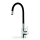 Pyramis 90919638 - Wasserhahn (Armatur) mit flexiblem Arm FLESSI schwarz
