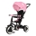 QPlay - Kinder-Dreirad 3-in-1 RITO EVA rosa