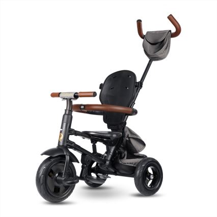 QPlay - Kinder-Dreirad 6-in-1 RITO DELUXE grau