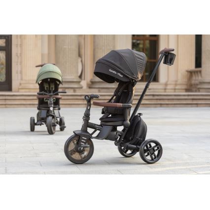 QPlay - Kinder-Dreirad 7-in-1 COMFO MAX schwarz
