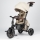 QPlay - Kinder-Dreirad 8-in-1 COMFO MAX beige