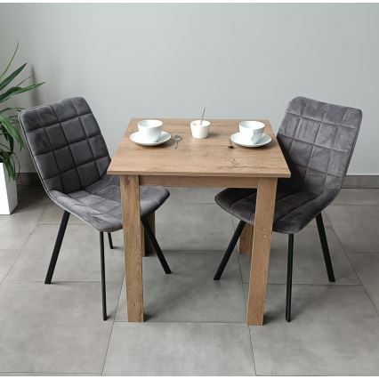 Quadratischer Esstisch LEVI Sonoma-Eiche